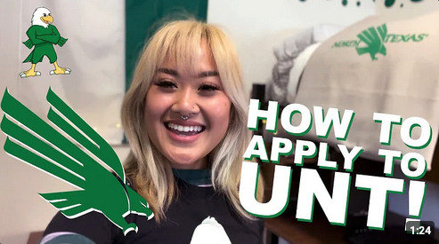 How to Apply to UNT video thumbnail