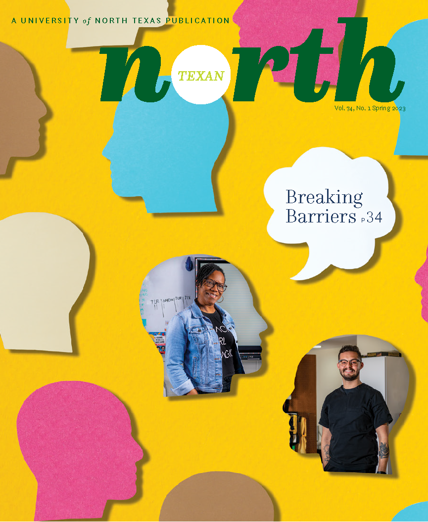 Spring 2023 North Texan cover